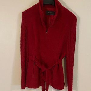 Sol Red sweater jacket from Peru XL